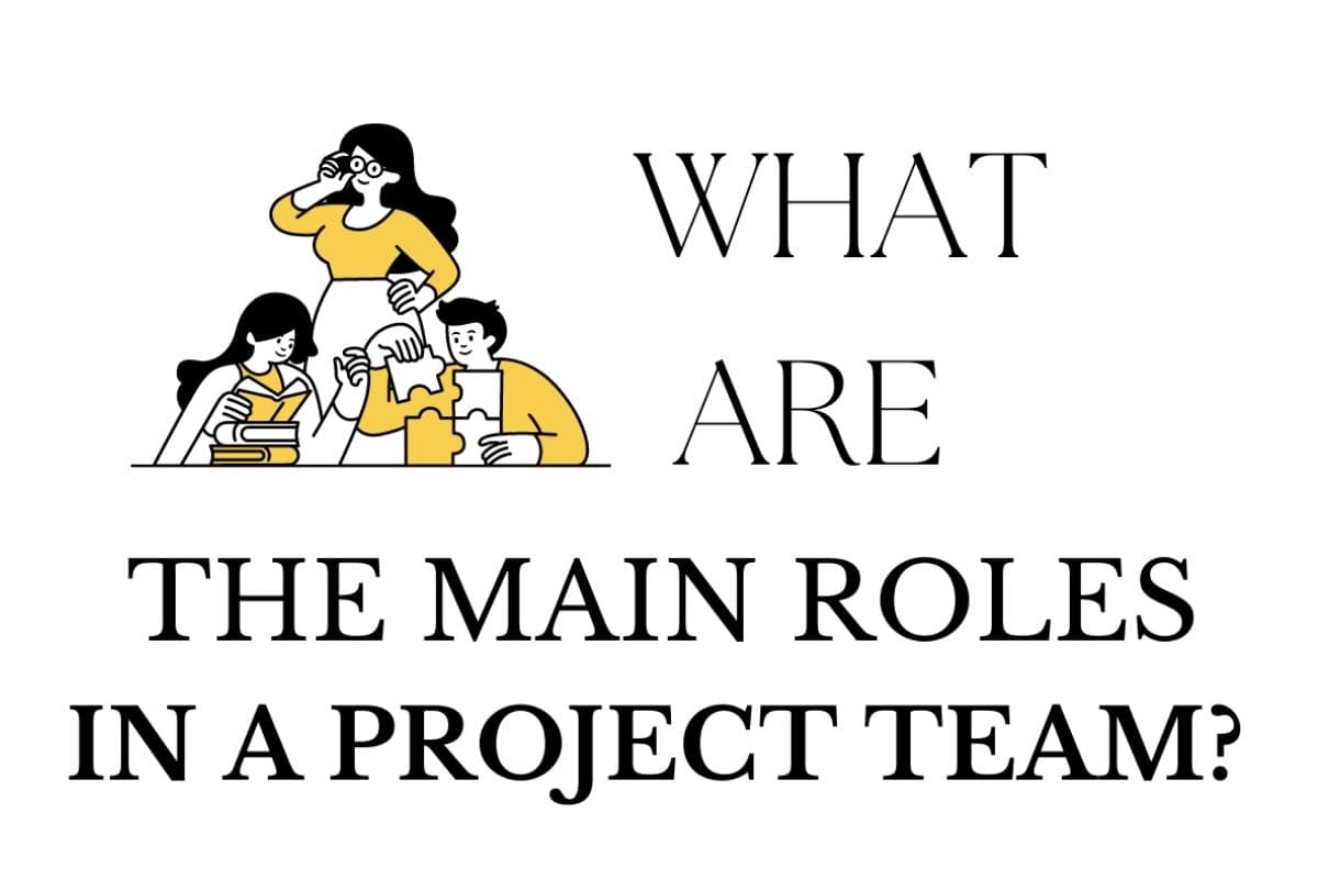 the main roles in a project team